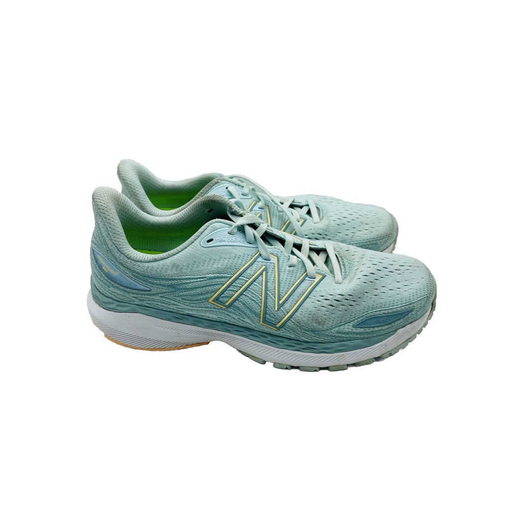 New Balance Shoes Womens 10 860v12 FF Road Running Marathon Blue Sneakers
